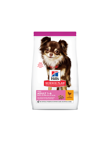 Hill's SP Canine Adult Small and Mini Light cu...