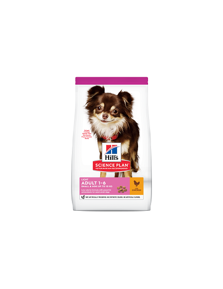 Hill's SP Canine Adult Small and Mini Light cu Pui, 2 x 6 Kg