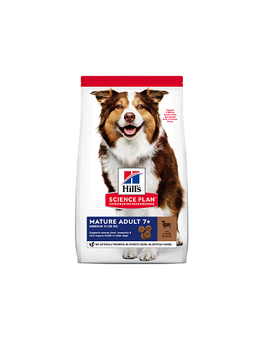 Hill's SP Canine Mature Medium cu Pui, 2 x 2,5 Kg