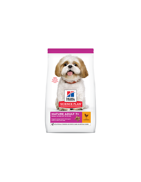 Hill's SP Canine Mature Small and Mini cu Pui, 2 x 1,5 Kg