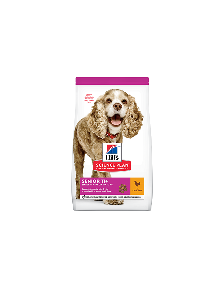 Hill's SP Canine Senior Small and Mini cu Pui, 2 x 1,5 Kg