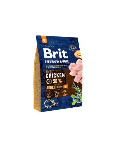 Brit Premium by Nature Adult M, 2 x 3 Kg