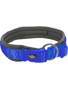 Trixie Zgarda Premium Indigo/Albastru Captusita, 49-55...