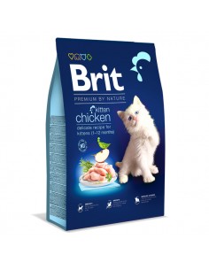 Brit Premium by Nature Cat Kitten Chicken 8 kg
