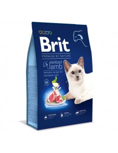 Brit Premium by Nature Cat Sterilized Lamb 8 kg