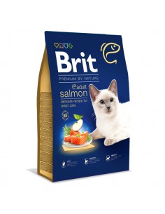 Brit Premium by Nature Cat Adult Salmon 8 kg