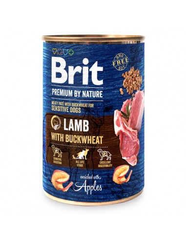 Brit Premium by Nature Lamb with Buckwheat 6 x...