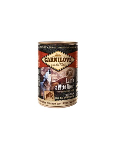 Hrana umeda pentru caini Carnilove Wild Meat,...