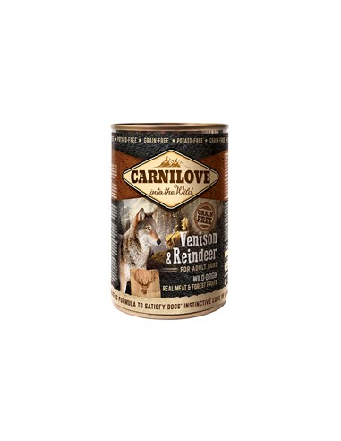 Carnilove Wild Meat Venison and Reindeer 6x400 g