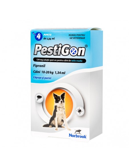 PestiGon Dog M (10-20kg) Fipronil x 1 pipeta