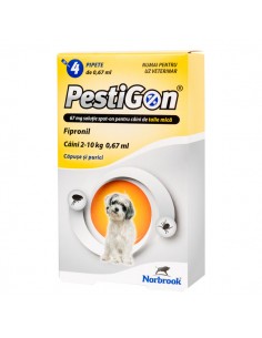 PestiGon Dog S (2-10kg) fipronil x 1 pipeta