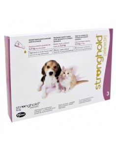 Stronghold 15 mg, Caine si Pisica Pana la 2,5 kg, 1 Pipeta