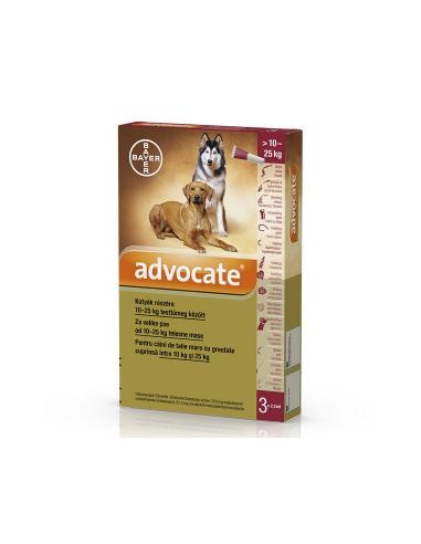 Advocate Dog 10-25 kg, 1 pipeta