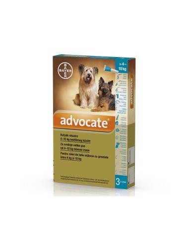 Advocate Dog 4-10 kg x 1 pipeta