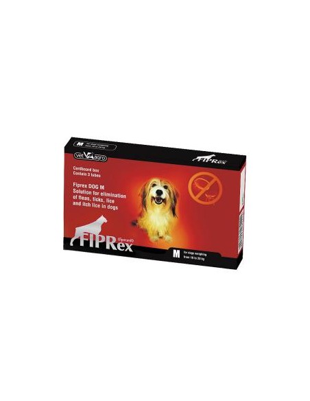 Fiprex Spot On caini 10-20 kg, M (1 pipeta )