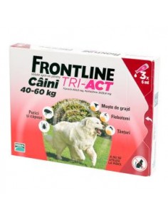 Frontline Tri Act, Caine 40-60 kg, 1 pipeta