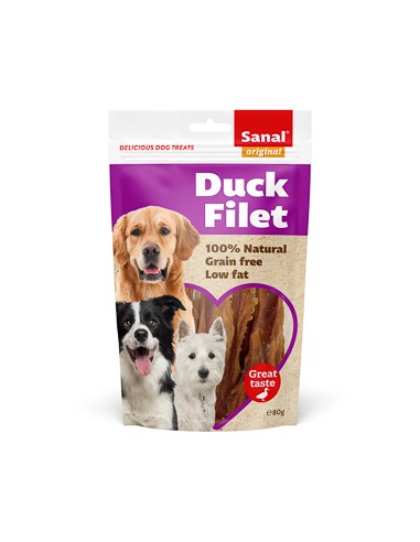 Sanal Dog Duck Fillet Doypack 5 x 80 g