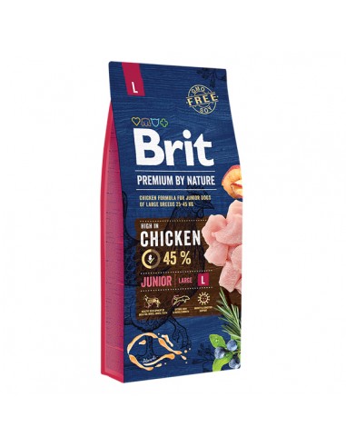 Brit Premium by Nature Junior L 15 kg
