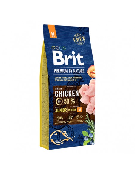 Brit Premium by Nature Junior M 15 kg