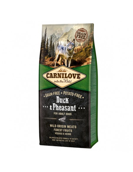 Carnilove Duck and Pheasant Adult Dog 12 kg