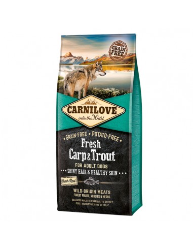 Carnilove Fresh Carp and Trout, Healthy Skin...