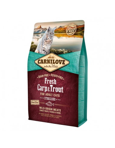 Carnilove Fresh Carp and Trout Sterilised for...