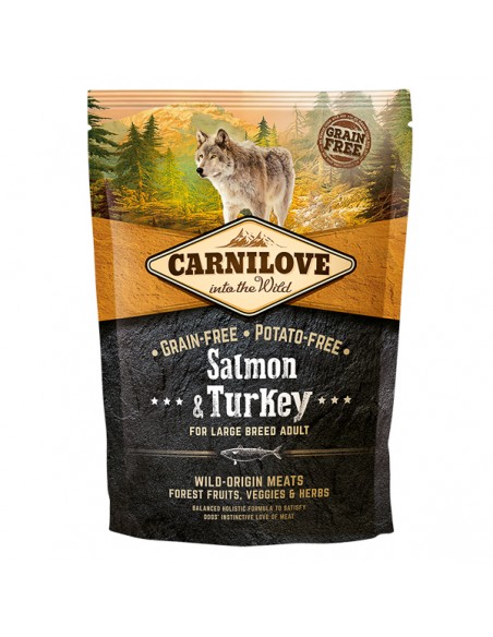 Carnilove Salmon and Turkey Large Breed Adult Dog 1.5 kg