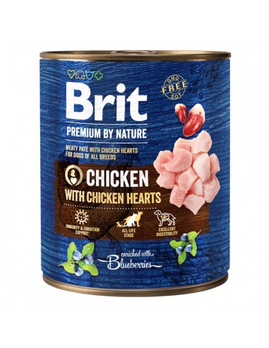 Brit Premium by Nature Chicken with Hearts 6 x...