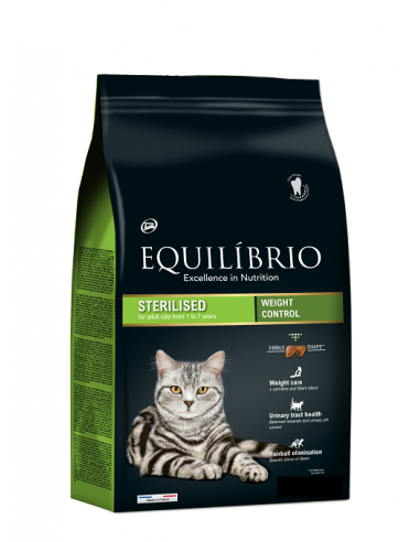 Hrana Pisici Equilibrio Adult Sterilised, 7.5 Kg