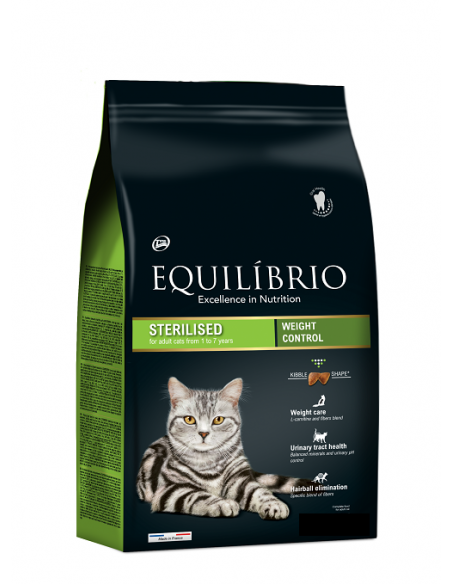Hrana Pisici Equilibrio Adult Sterilised, 7.5 Kg