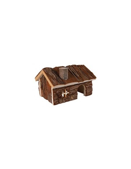 Casuta Lemn Hamster 15x11x12 cm