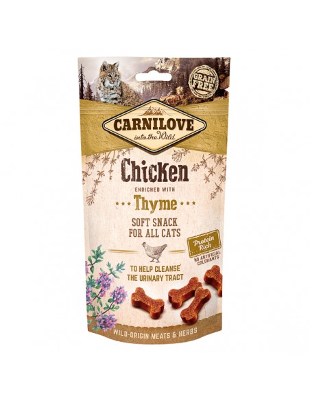 Carnilove Cat Semi Moist Snack Chicken with Thyme 5x50 g