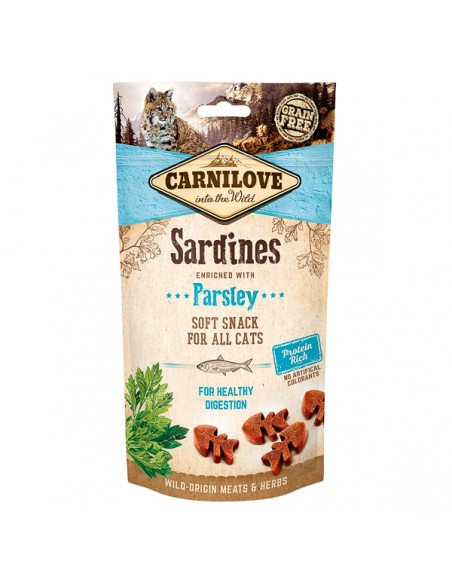 Carnilove Cat Semi Moist Snack Sardine with Parsley 5x50 g