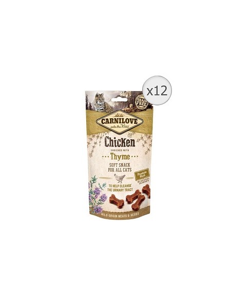 Carnilove Cat Semi Moist Snack Chicken with Thyme 5x50 g
