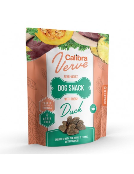 Calibra Dog Verve Semi-moist Snack Fresh Duck 3X150 g