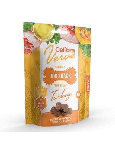 Calibra Dog Verve Crunchy Snack Fresh Turkey...