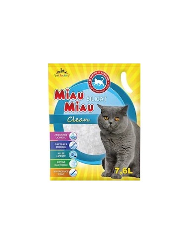 Silicat Miau Miau 7.6 L Clean