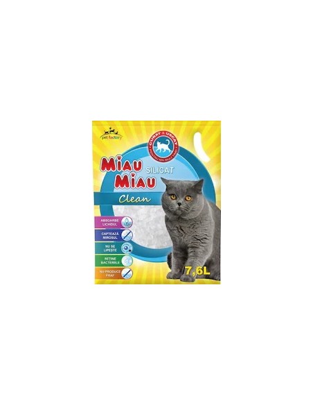 Silicat Miau Miau 7.6 L Clean