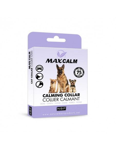 Zgarda Calmanta Max Calm Caine Talie Mare 75cm