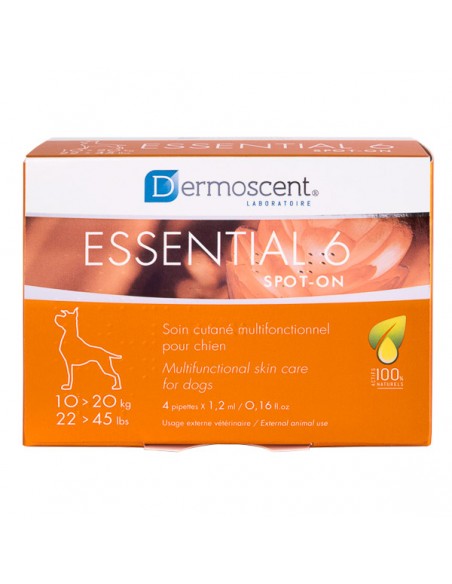 Dermoscent Essental 6 Spot-On Caine 10-20 kg, 1 pipeta
