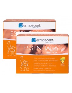 Dermoscent Essental 6 Spot-On, Caine 0-10 kg, 2 x 4 pipete