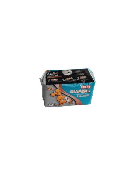 Scutece Diapers Catei S (4-7 kg/33-48 cm) Hushpet (12buc)