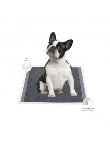 Covoras Absorbant Caini Figaro Carbon (50 buc),...