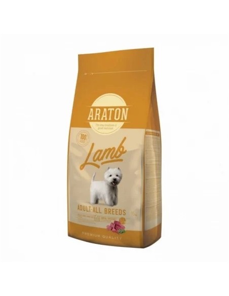 Hrana uscata pentru caini Araton Adult Lamb, 15 kg
