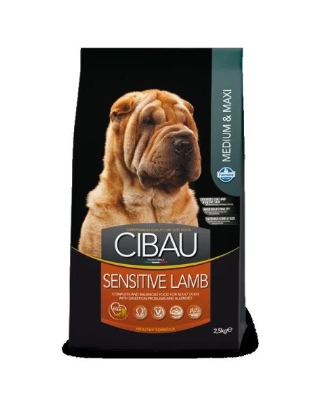 Hrana Uscata Caini Cibau Adult Mediu Maxi Sensitive Miel 2,5 kg