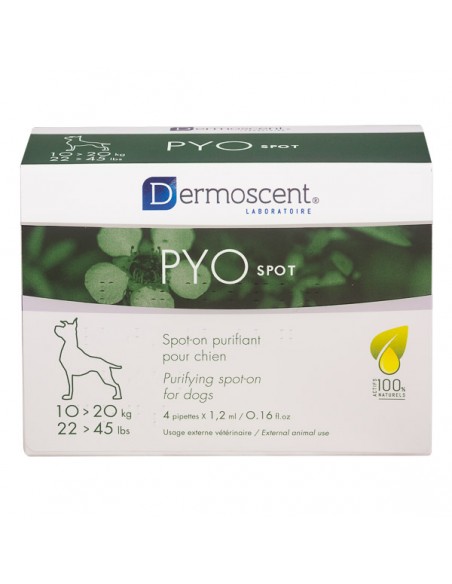 Dermoscent PYOspot 10-20 kg x 4 pipete