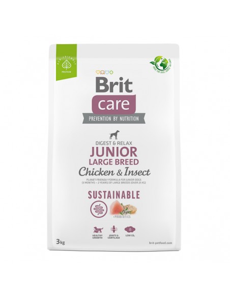 Brit Care Dog Sustainable Junior Large Breed 3 kg