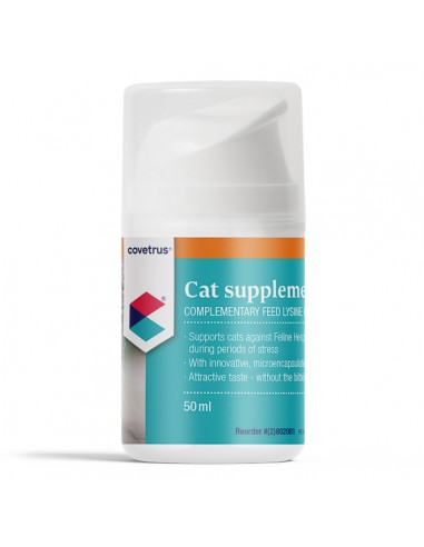 Supliment NutriCareVet Cat Lysine Gel 50 ml CVET