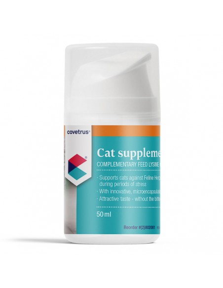 Supliment NutriCareVet Cat Lysine Gel 50 ml CVET