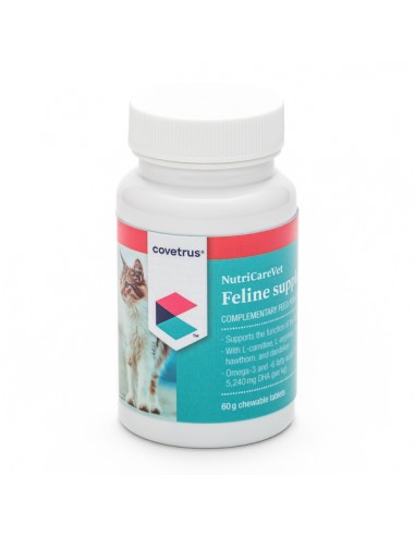 Supliment NutriCareVet Cat Cardiac 80 tbl CVET